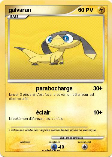 Pokemon galvaran