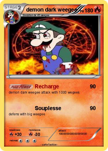 Pokemon demon dark weegee
