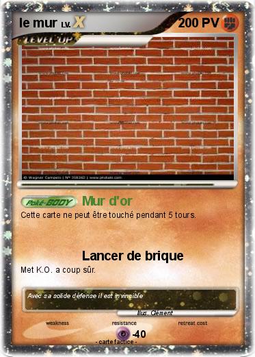 Pokemon le mur
