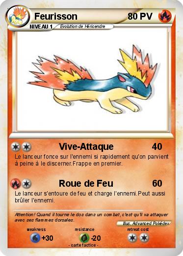 Pokemon Feurisson