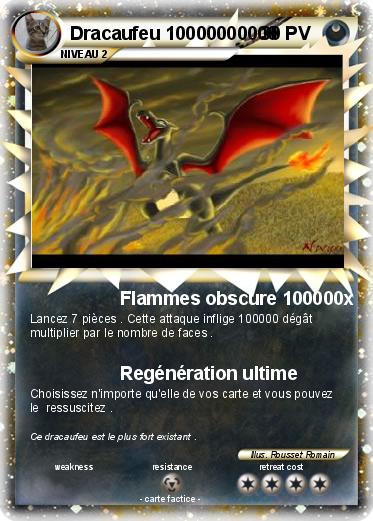 Pokemon Dracaufeu 10000000000