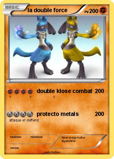 Pokemon la double force
