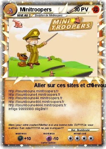 Pokemon Minitroopers