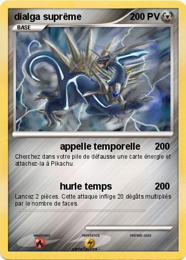 Pokemon dialga suprême