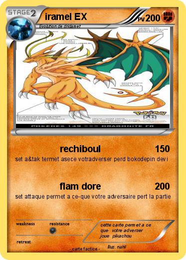 Pokemon iramel EX