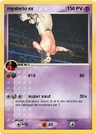 Pokemon mysterio ex