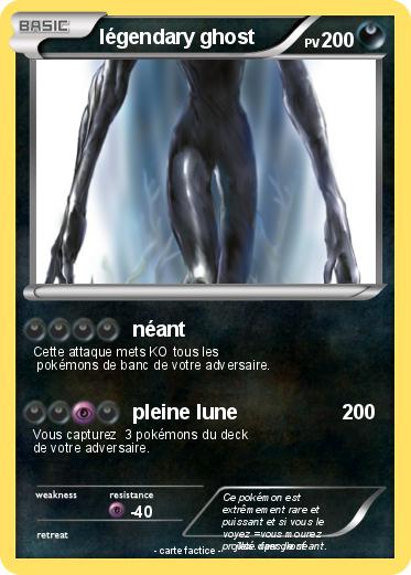 Pokemon légendary ghost