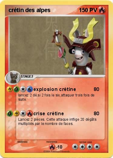 Pokemon crétin des alpes
