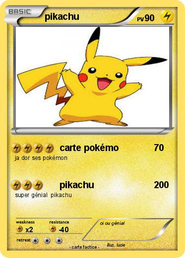 Pokemon pikachu