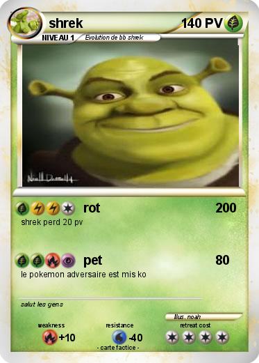Pokemon shrek