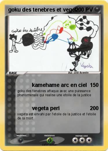 Pokemon goku des tenebres et vegeta