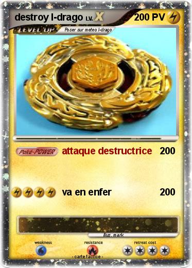 Pokemon destroy l-drago