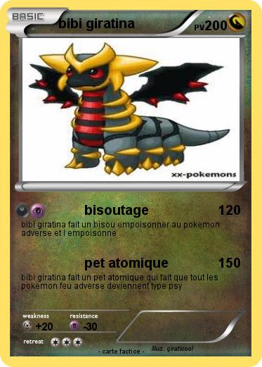 Pokemon bibi giratina
