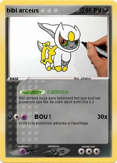 Pokemon bibi arceus