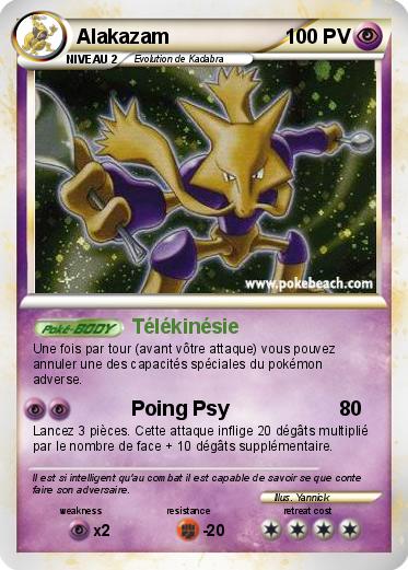 Pokemon Alakazam