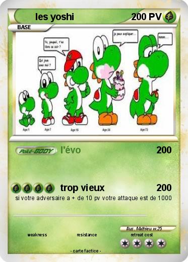 Pokemon les yoshi