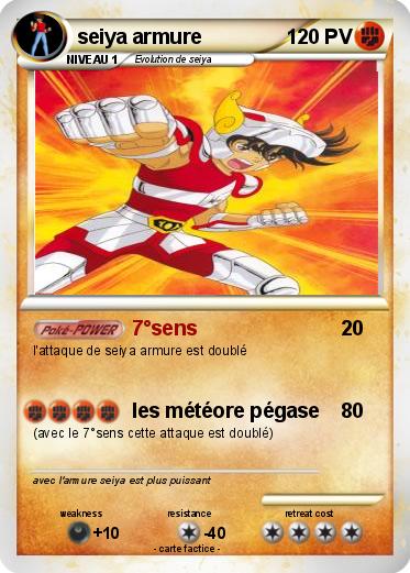 Pokemon seiya armure