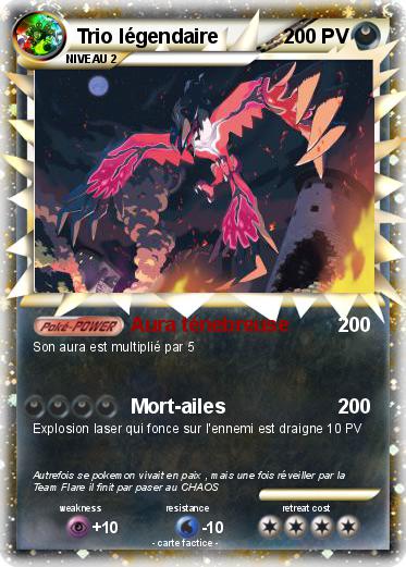 Pokemon Trio légendaire