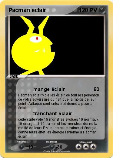 Pokemon Pacman eclair