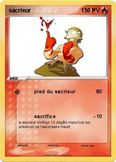 Pokemon sacrieur