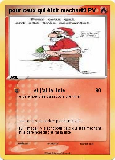 Pokemon pour ceux qui était mechant