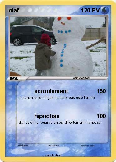 Pokemon olaf