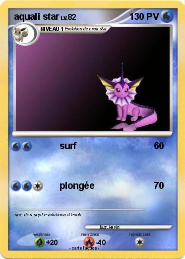 Pokemon aquali star