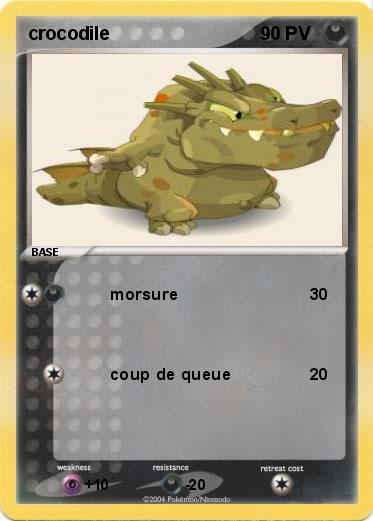 Pokemon crocodile