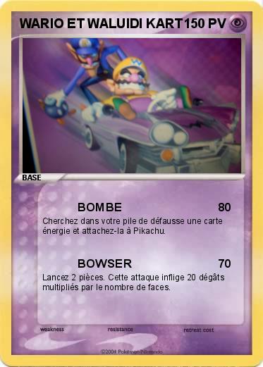 Pokemon WARIO ET WALUIDI KART