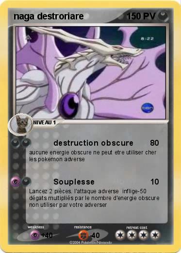 Pokemon naga destroriare