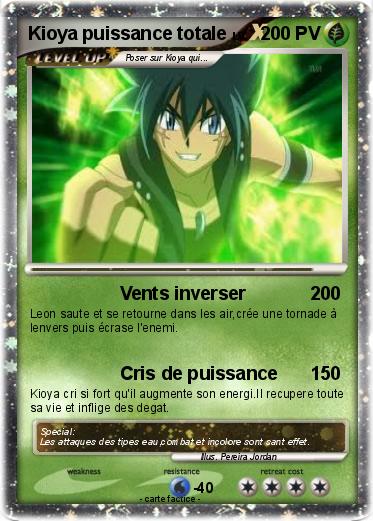 Pokemon Kioya puissance totale