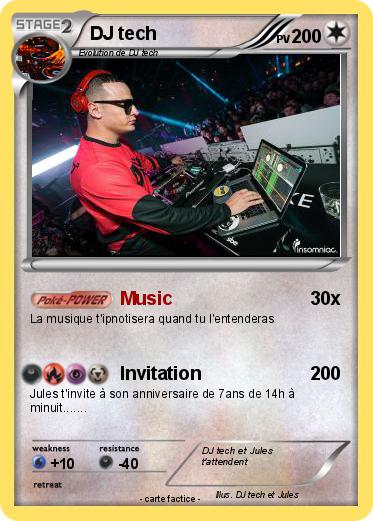 Pokemon DJ tech