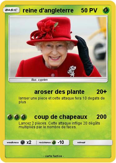 Pokemon reine d'angleterre