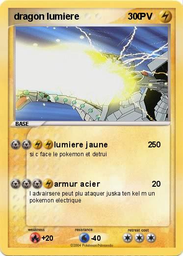 Pokemon dragon lumiere                       0    