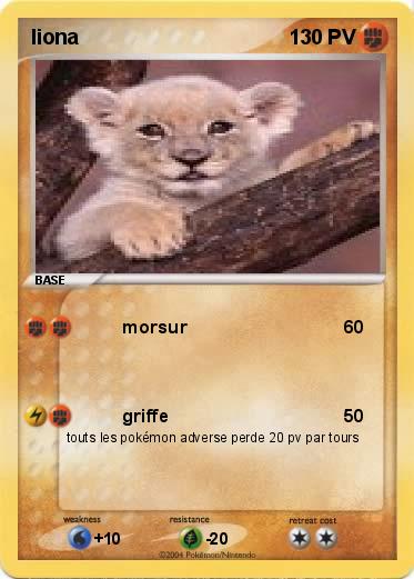 Pokemon liona