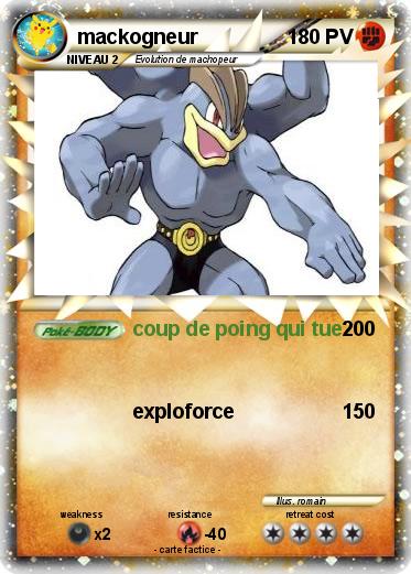 Pokemon mackogneur