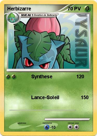 Pokemon Herbizarre
