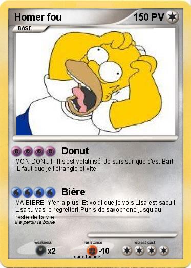 Pokemon Homer fou