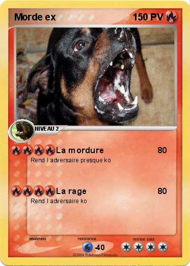 Pokemon Morde ex
