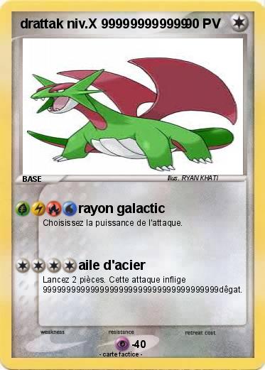 Pokemon drattak niv.X 999999999999