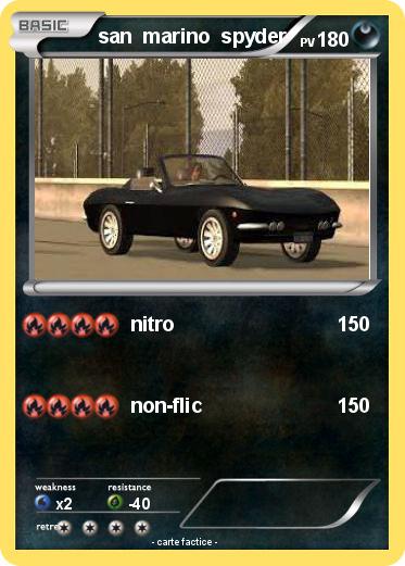 Pokemon san  marino  spyder