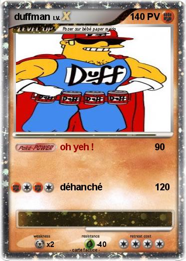 Pokemon duffman