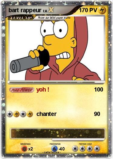 Pokemon bart rappeur