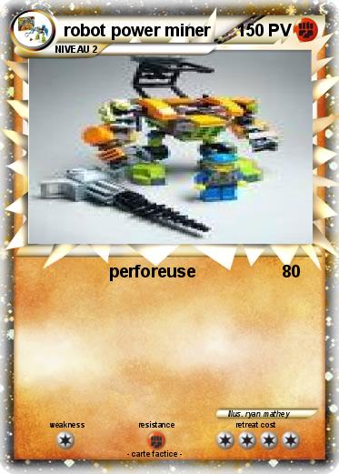 Pokemon robot power miner