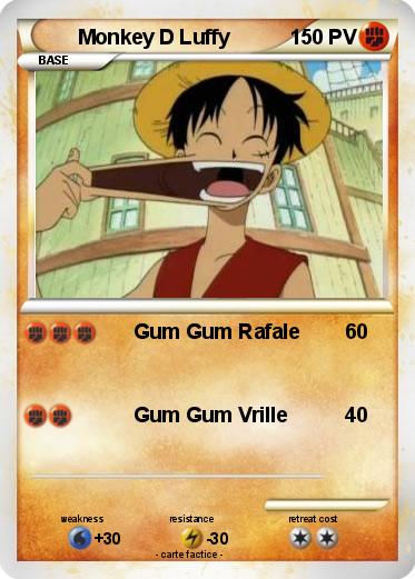 Pokemon Monkey D Luffy
