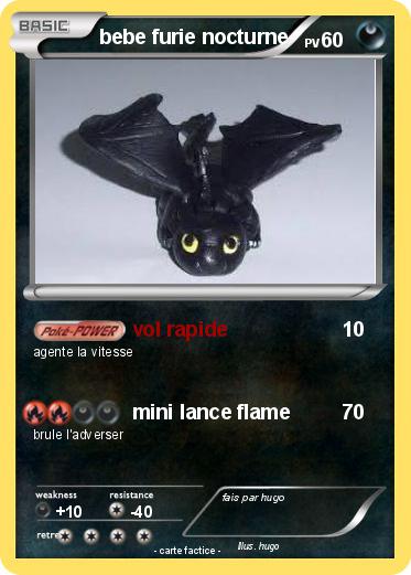 Pokemon bebe furie nocturne