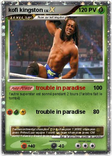 Pokemon kofi kingston