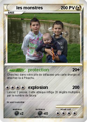Pokemon les monstres
