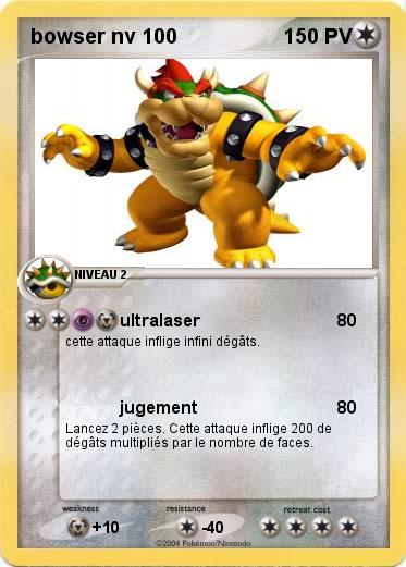 Pokemon bowser nv 100