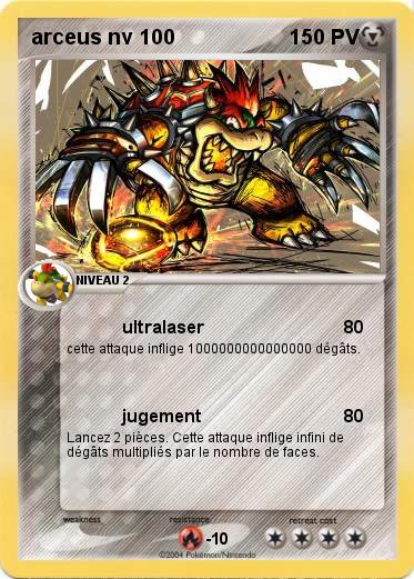 Pokemon arceus nv 100